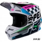 Мотошлем подростковый Fox V1 Czar Youth Helmet Light Grey