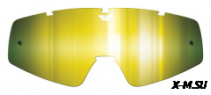 Стекло очков детских FLY RACING зеркальное/золотое/желтое Antifog