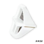 Вставка передняя шлема Fox V1 Mouthpiece Assembly White (05794-008-OS)