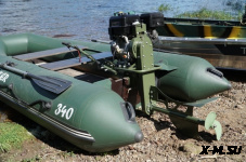 Мотор болотоход Бурлак-М2 Lifan 27 лс, эл.запуск