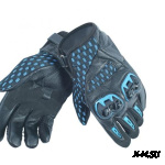 Перчатки GUA. AIR HERO BLACK/ELECTRIC-BLUE